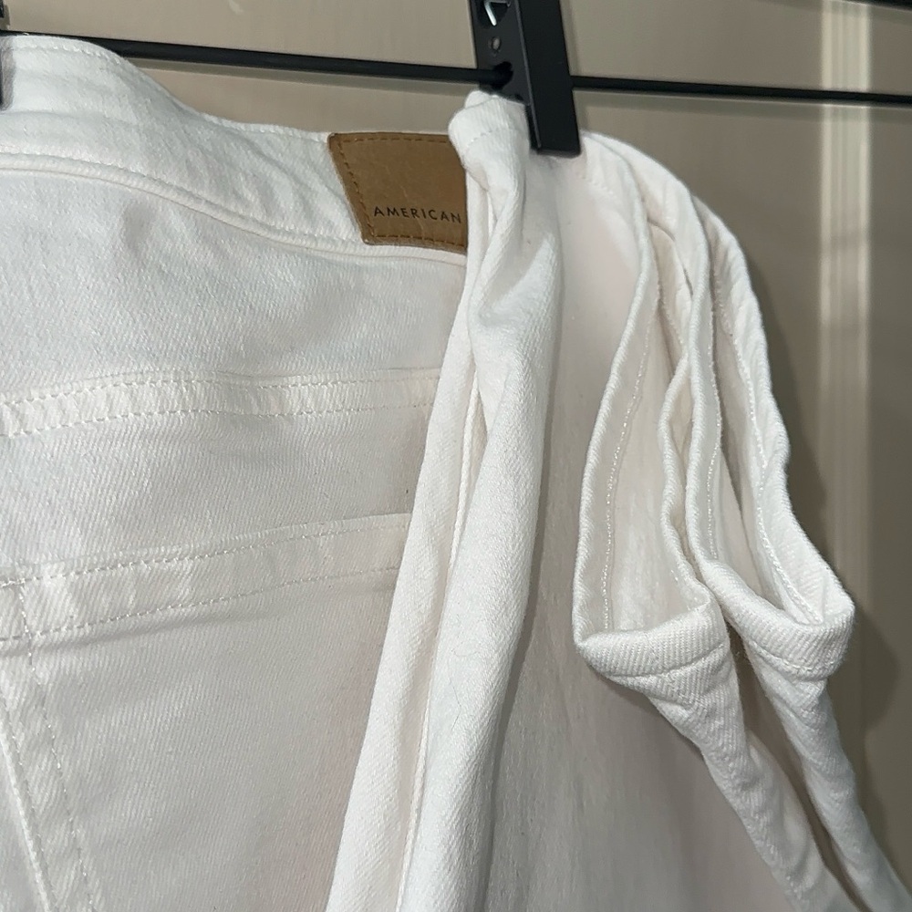 American Apparel White Denim Jeans